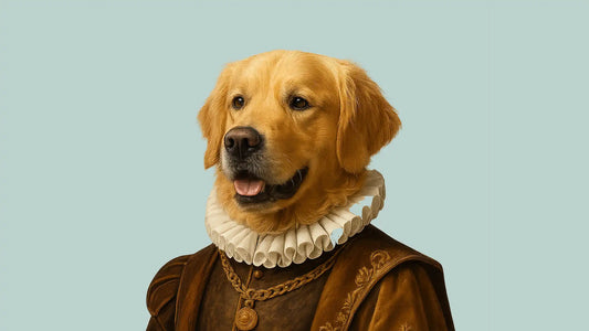 Royal Pet Portraits: Turn Your Dog’s Photo into Regal Art